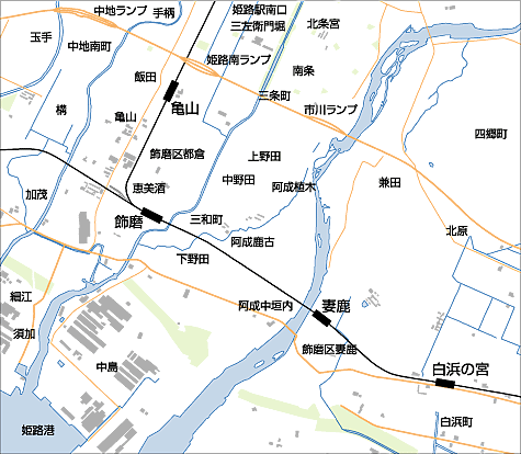 姫路南部 (白浜・四郷)・ 家島方面