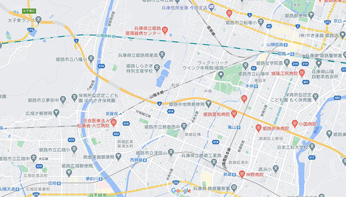 飾磨東西・姫路中央方面